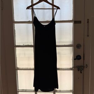 Sincerely Jules Black V-Neck Slip Top